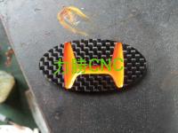 碳纖維Logo 機車蓋子